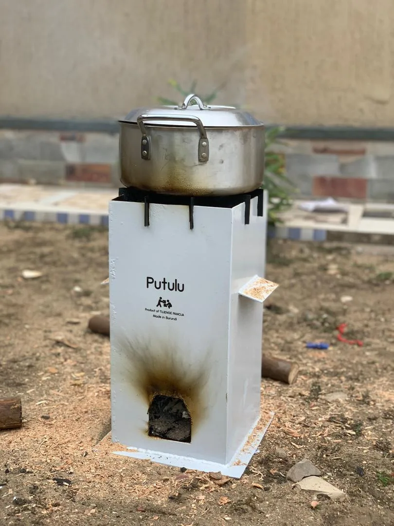 Putulu - Cuisinière à sciure de bois – Cuisson